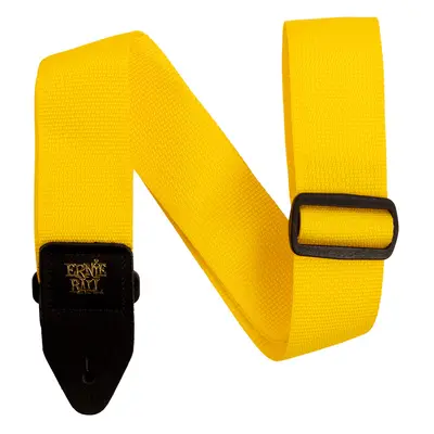 Ernie Ball Polypro Strap Yellow & Black