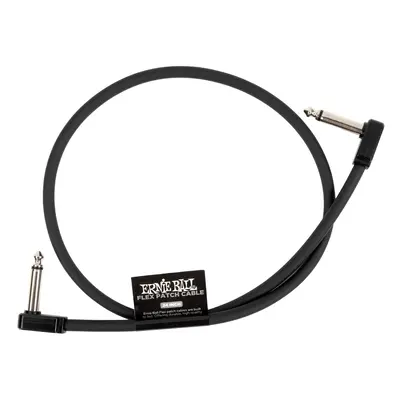 Ernie Ball Flex Patch Cable 24" Black