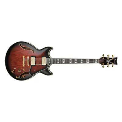 Ibanez AM153QA Dark Brown Sunburst