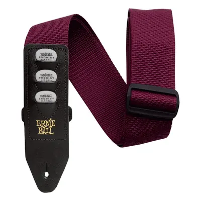 Ernie Ball Pickholder Strap Burgundy