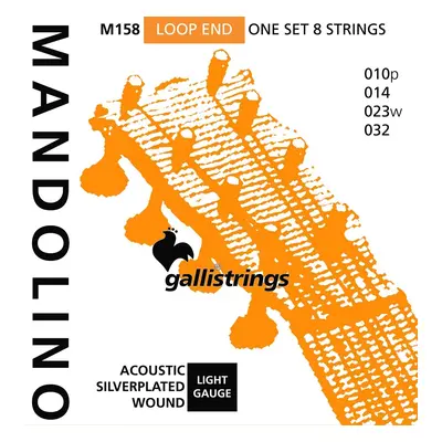 Galli M158 Mandolino Silverplated