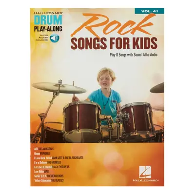 MS Drum Play-Along Volume 41: Rock Songs For Kids