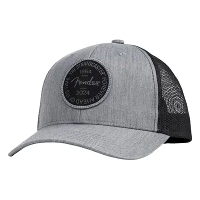 Fender Strat 70th Badge Hat, Gray Hthr, 1 size