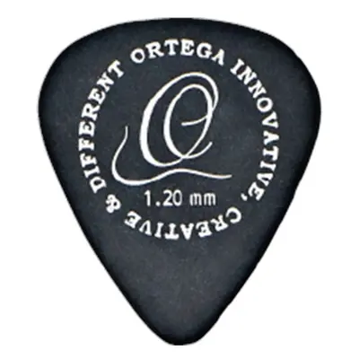 Ortega OGPST12-120 S-Tech Delrin Picks 1.20 mm Black