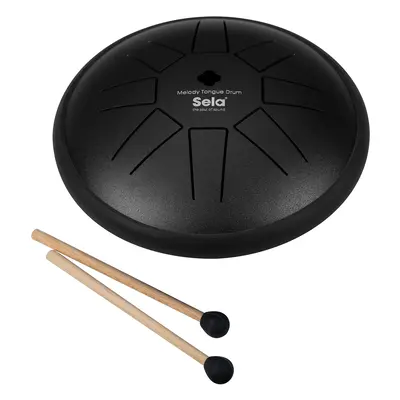 Sela 6" Melody Tongue Drum Black