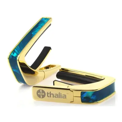 Thalia Shell Collection Teal Angel Gold