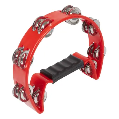 PP World Percussion Headless Tambourine ~ Red