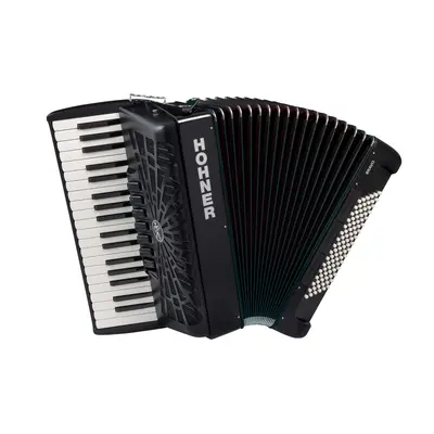 Hohner Bravo III 96 black Silent Key