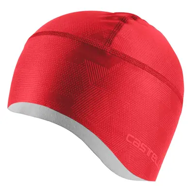 CASTELLI Kerékpáros sapka - PRO THERMAL - piros