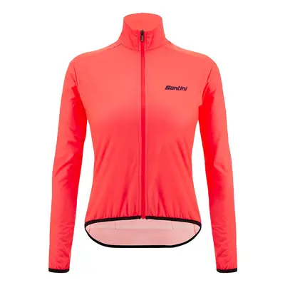 SANTINI Kerékpáros szélálló dzseki - NEBULA WINDPROOF W - rózsaszín