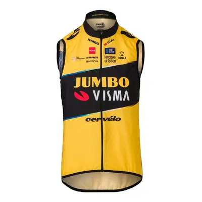 AGU Kerékpáros mellény - JUMBO-VISMA - fekete/sárga