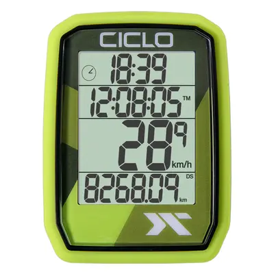 CICLOSPORT tachométer - PROTOS - zöld