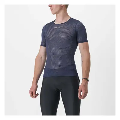 CASTELLI Rövid ujjú kerékpáros póló - PRO MESH 2.0 - kék