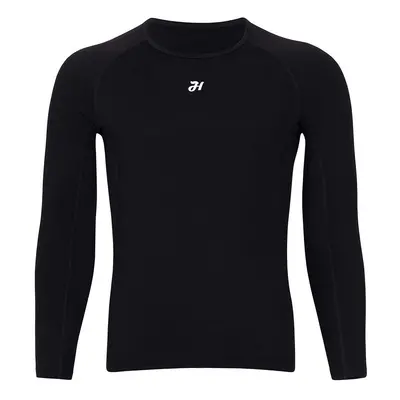 HOLOKOLO Hosszú ujjú kerékpáros póló - WINTER BASE LAYER - fekete