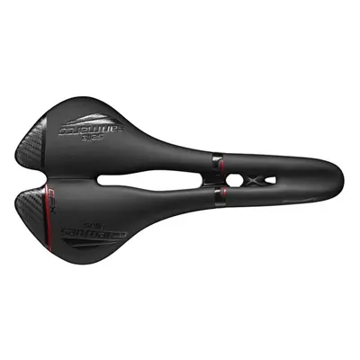 SELLE SAN MARCO ülés - ASPIDE OPEN-FIT CARBON FX WIDE - fekete