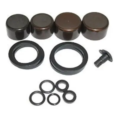 SRAM féknyereg javítókészlet - DISC BRAKE CALIPER PISTON KIT 2-16mm &2-14mm - fekete