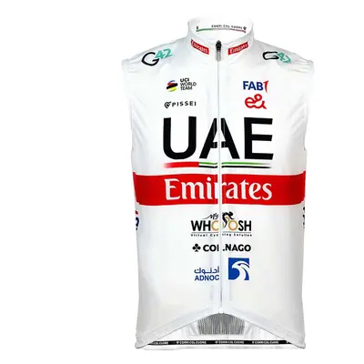 PISSEI Kerékpáros mellény - UAE TEAM EMIRATES - fehér