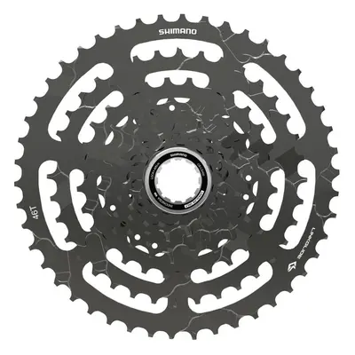 SHIMANO kazetta - CASSETTE LG400 11-46 - fekete