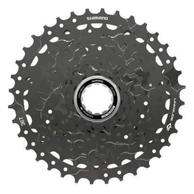 SHIMANO kazetta - CASSETTE LG400 11-36 - fekete