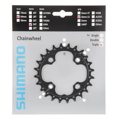 SHIMANO lánckerék - SLX M660 - fekete