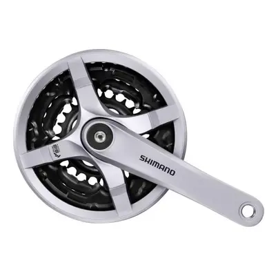 SHIMANO hajtókarok és átalakítók - TOURNEY TY501 170mm 42/34/24 - ezüst