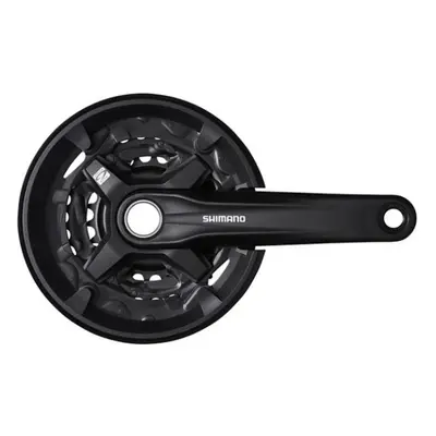 SHIMANO hajtókarok és átalakítók - ALTUS M210 175mm 40/30/22 - fekete