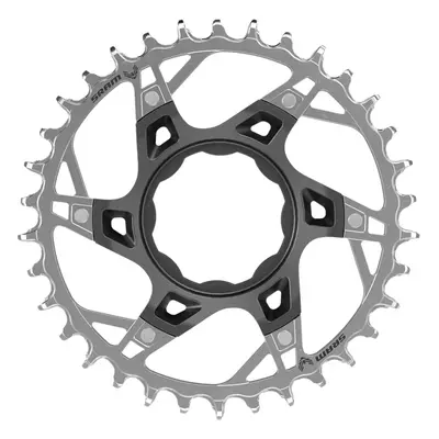 SRAM lánckerék - XX TQ 34z T-TYPE - ezüst/fekete