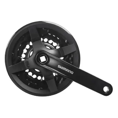 SHIMANO hajtókarok és átalakítók - TOURNEY TY301 150mm 42/34/24 - fekete