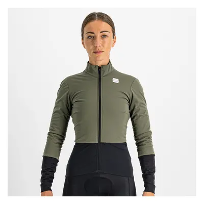 SPORTFUL Kerékpáros szélálló dzseki - TOTAL COMFORT - zöld/fekete