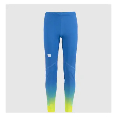 SPORTFUL legging - SQUADRA - kék/sárga