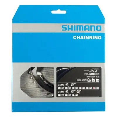 SHIMANO lánckerék - DEORE XT M8000 - fekete