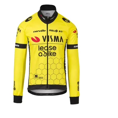 AGU Kerékpáros dzseki béléssel - REPLICA VISMA | LEASE A BIKE - sárga/fekete