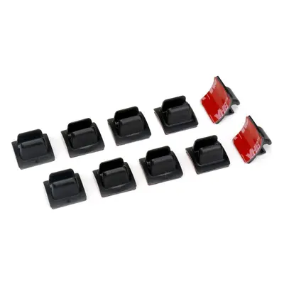 SRAM kapocs - CABLE GUIDE CLIPS - fekete