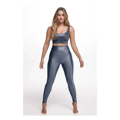 ATHLEEYA legging - ESSENTIAL SHINE - kék