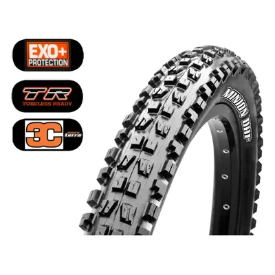 MAXXIS külső abroncs - MINION DHF 3CG/EXO+/TR 27.5x2.50wt - fekete