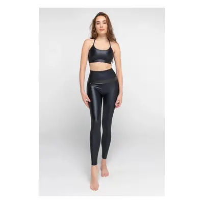 ATHLEEYA legging - FASHION SHINE - fekete