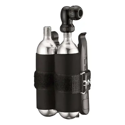 LEZYNE CO2 pumpa/töltény - TWIN KIT 25G - fekete/ezüst