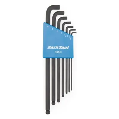 PARK TOOL kulcskészlet - SET ALLEN WRENCHES PT-HXS-3 - kék/fekete