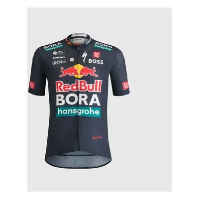 SPORTFUL Rövid ujjú kerékpáros mez - RED BULL BORA - HANSGROHE KID - kék