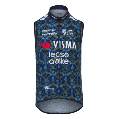 AGU Kerékpáros mellény - TDF TEAM VISMA | LEASE A BIKE - kék/sárga