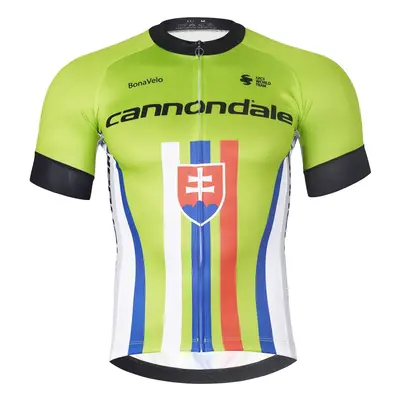 BONAVELO Rövid ujjú kerékpáros mez - CANNONDALE SK - zöld