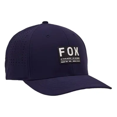 FOX Kerékpáros sapka - NON STOP TECH FLEXFIT - kék