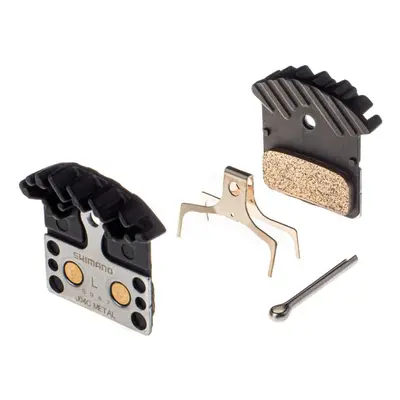 SHIMANO fékbetétek - BRAKE PADS J04C - ezüst/fekete