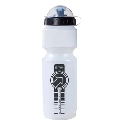 PRO Kerékpáros palack vízre - PRO TEAM 800ml - áttetsző