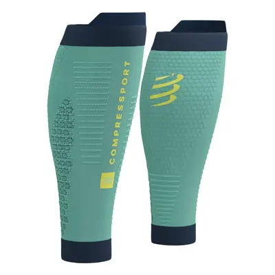 COMPRESSPORT Kerékpáros lábmelegítő - R2 3.0 - világoskék/kék