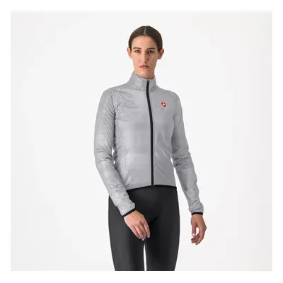 CASTELLI vízálló kabát - SQUALL SHELL W - ezüst