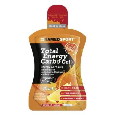 NAMEDSPORT zselé - TOTAL ENERGY CARBO GEL CITRUS 40ml