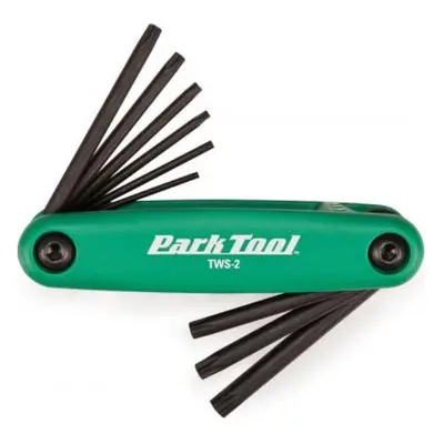 PARK TOOL kulcskészlet - SET TORX PT-TWS-2C - zöld