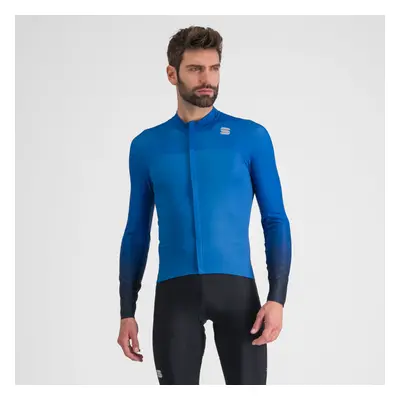 SPORTFUL Hosszú ujjú kerékpáros mez - BODYFIT PRO - kék