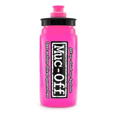 MUC-OFF Kerékpáros palack vízre - X ELITE FLY - rózsaszín/fekete